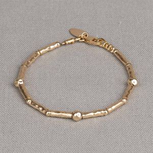 Armband buisjes Goldfilled