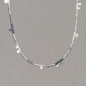 Collier zilver Spat