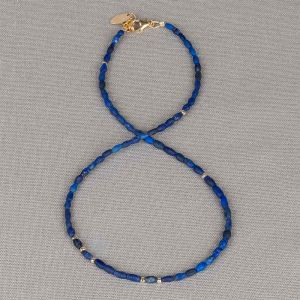 Collier Lapis Lazuli + Goldfilled