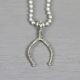 Pendentif en argent Wishbone