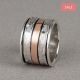 Ring mit Band aus 9 Karat Rose