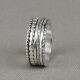 Ring zilver speels