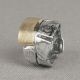 Ring Silber Oxy + 9 Karat Krone